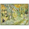 A French Village Street by Impressionist Van Gogh Counted Cross Stitch Pattern
